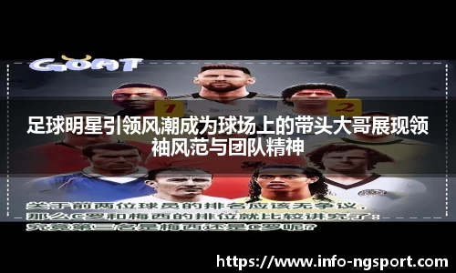 足球明星引领风潮成为球场上的带头大哥展现领袖风范与团队精神